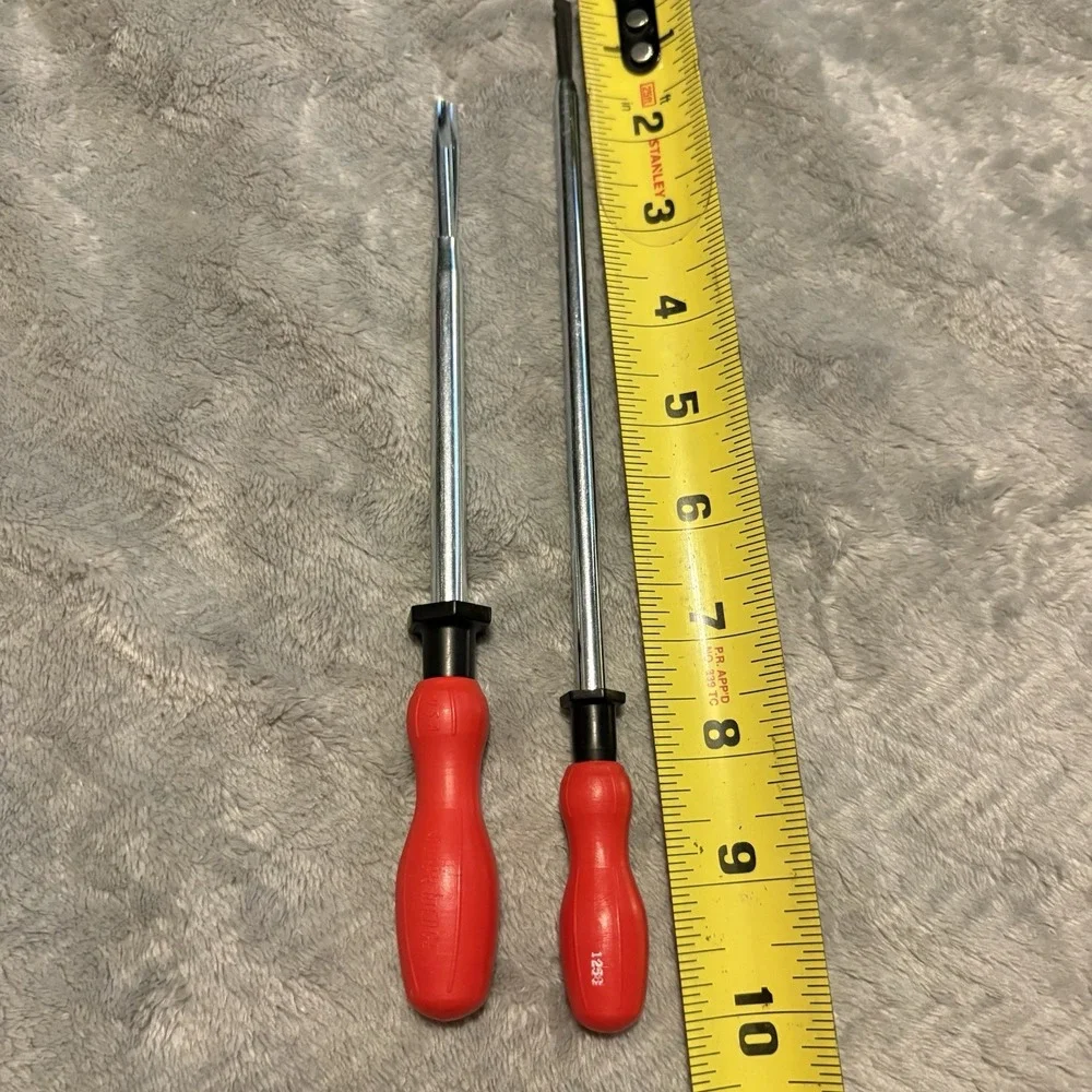 Quick Wedge Slot Screw Holding Screwdriver and additional screwdriver